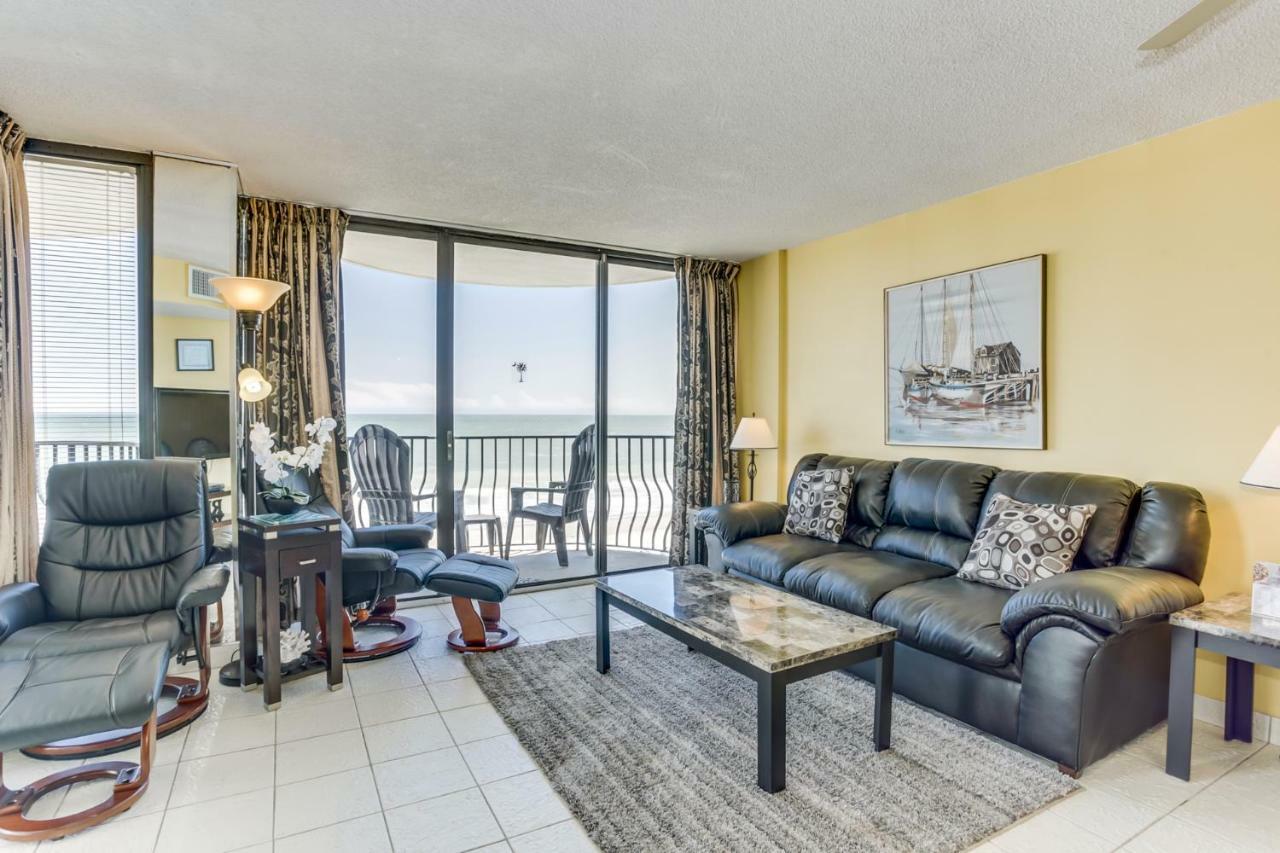 شاطئ ميرتل Oceanfront 3 Bdr Condo With 2 Beach Front Terraces المظهر الخارجي الصورة