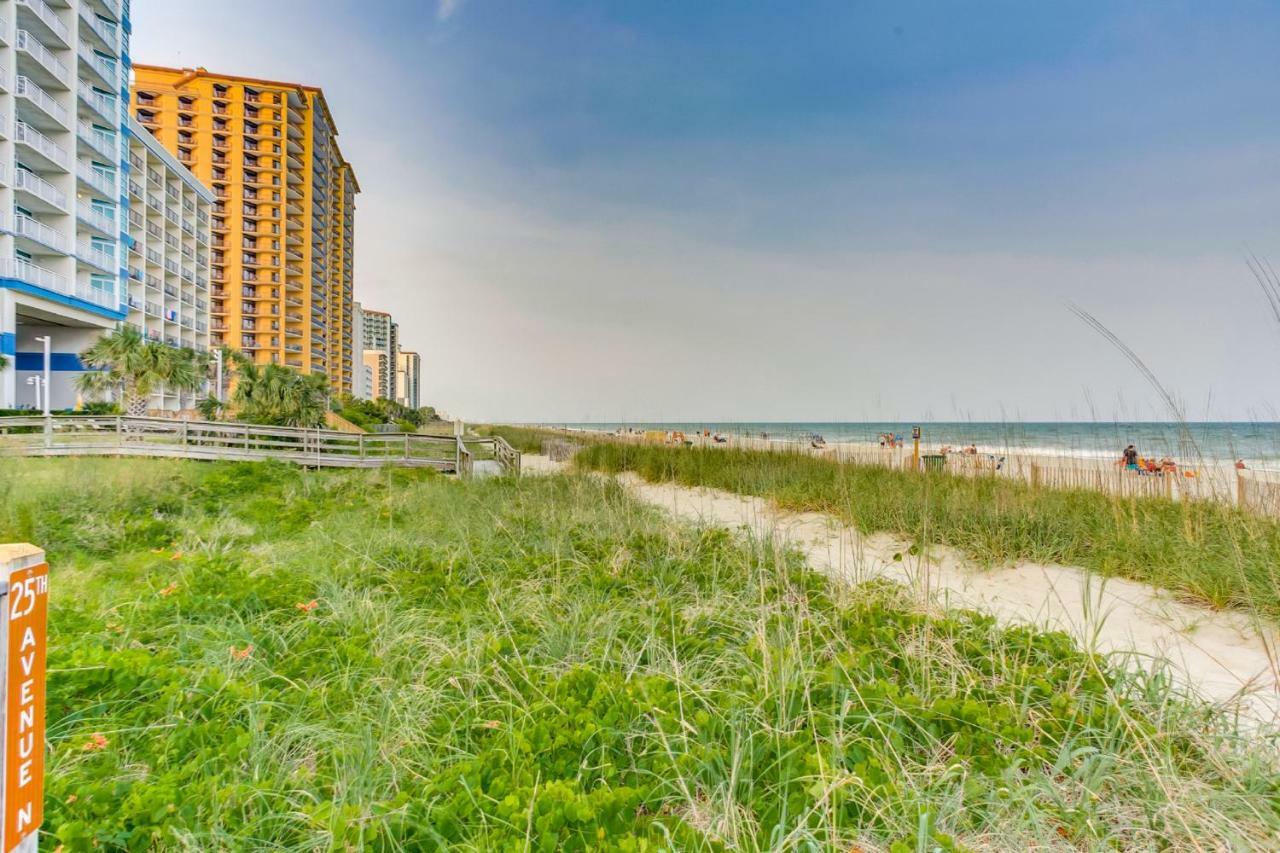 شاطئ ميرتل Oceanfront 3 Bdr Condo With 2 Beach Front Terraces المظهر الخارجي الصورة