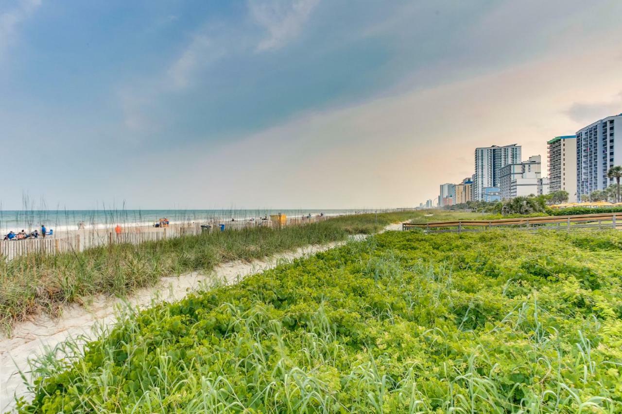 شاطئ ميرتل Oceanfront 3 Bdr Condo With 2 Beach Front Terraces المظهر الخارجي الصورة